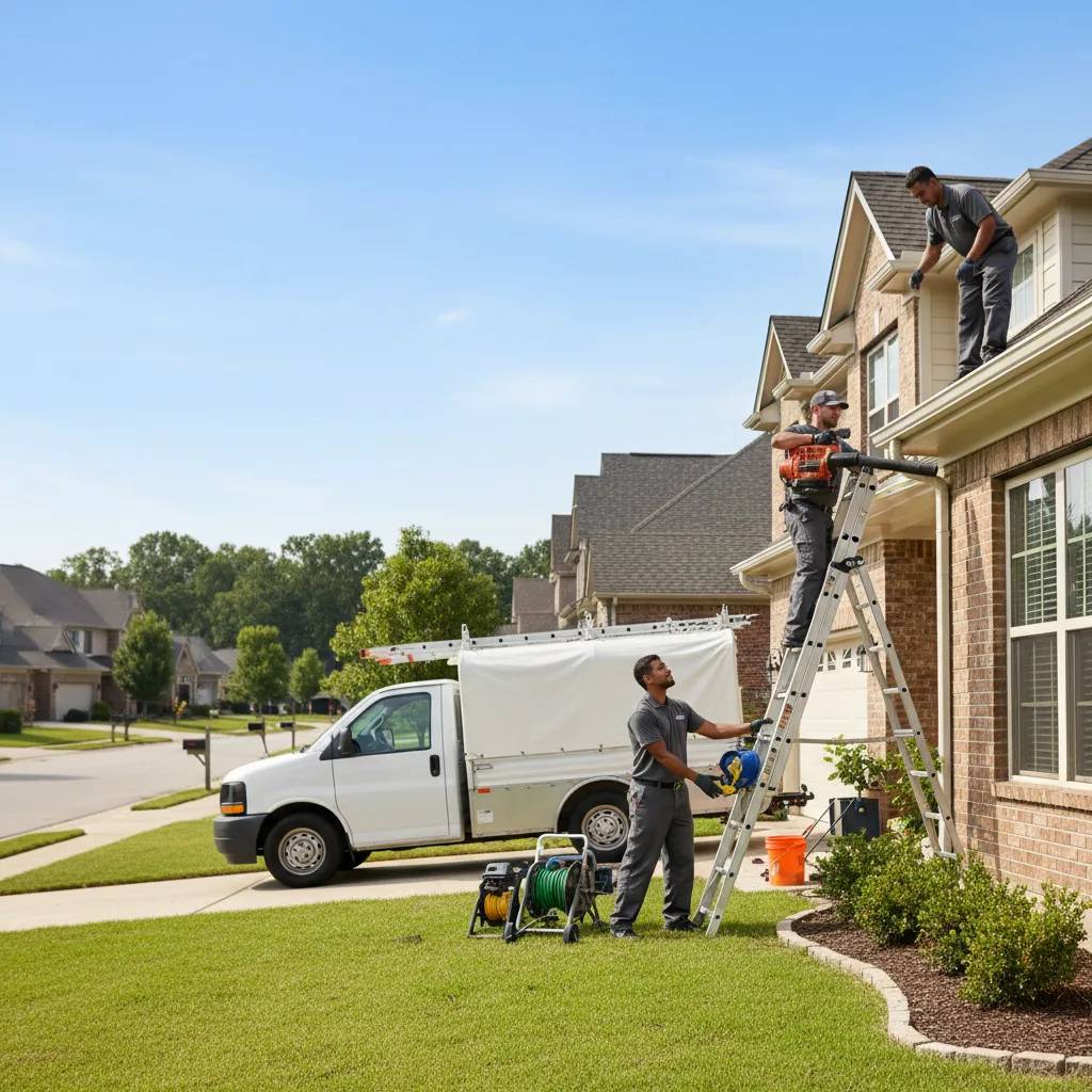 Home Gutter Service in Downs, IL near me